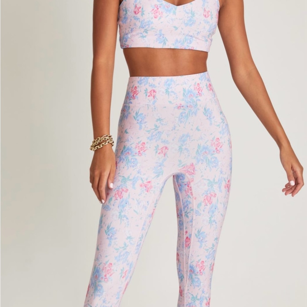 Bandier x LoveShackFancy Cropped Bliss Tank - Picture 2 of 2